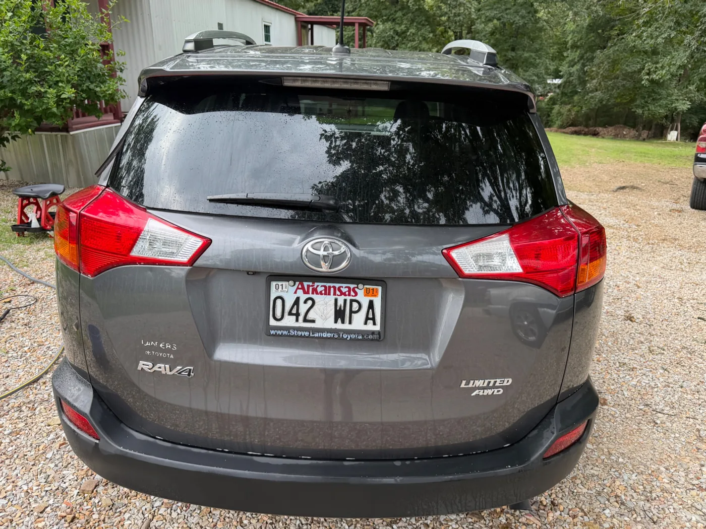 Toyota RAV4 before exterior service
