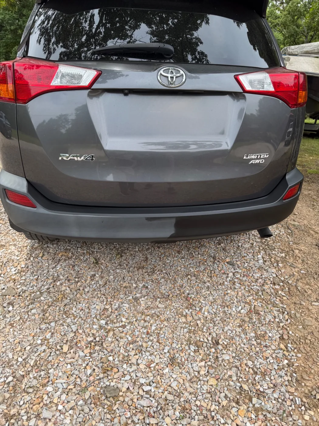 Toyota RAV4 trim restoration comparison