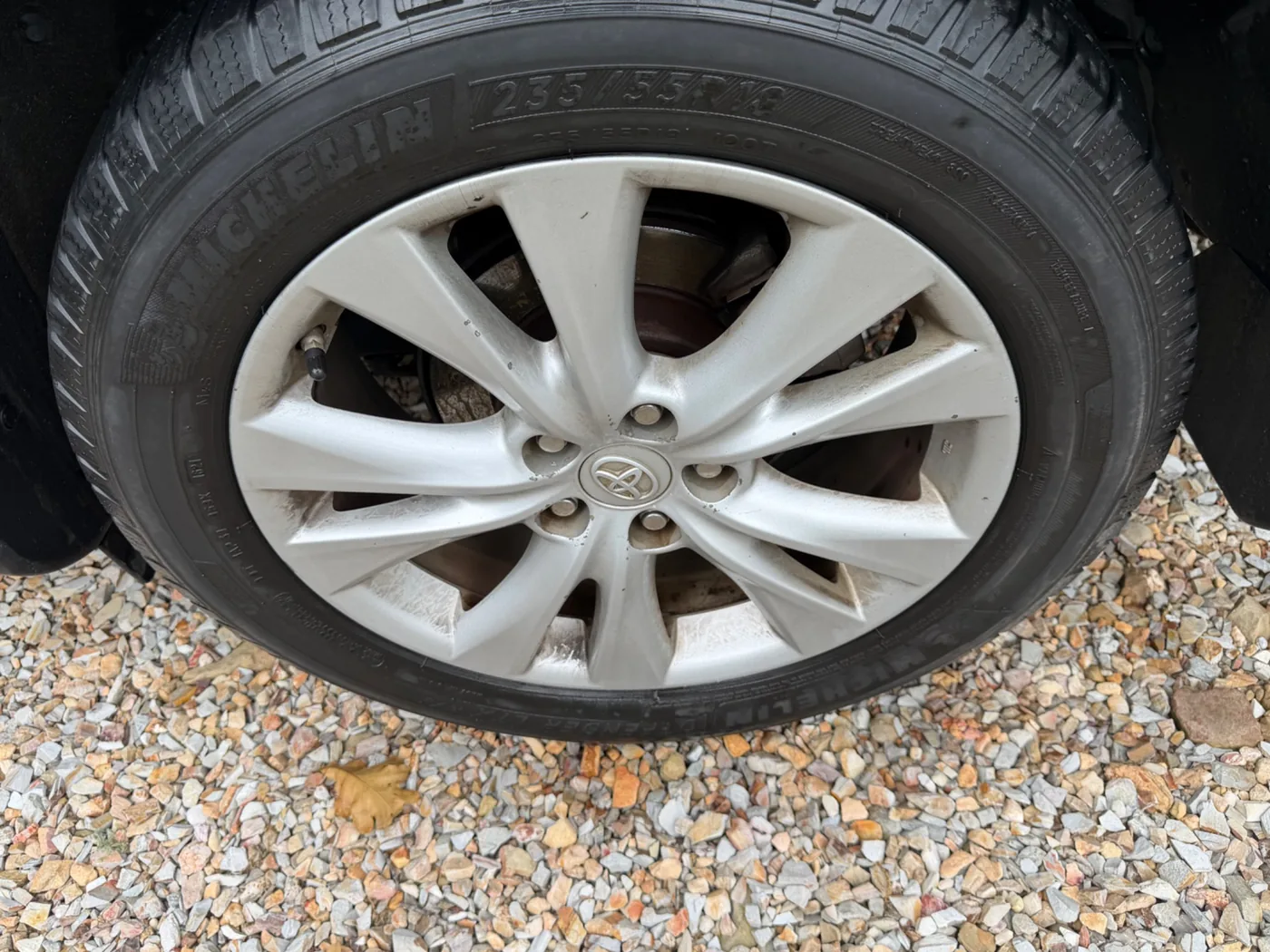 Wheel after cleaning
